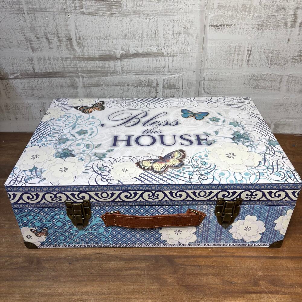 “Bless This House” Keepsake Suite Case